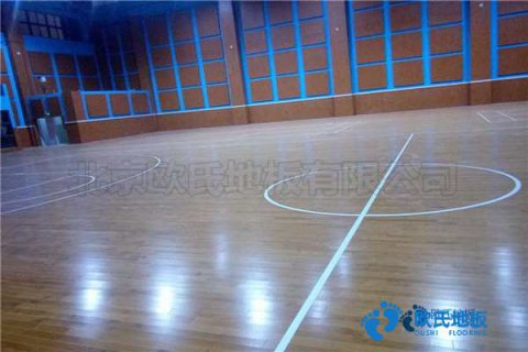 福州運動場木地板施工方案