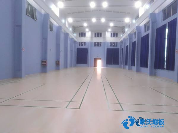 學校籃球館地板沖擊測試