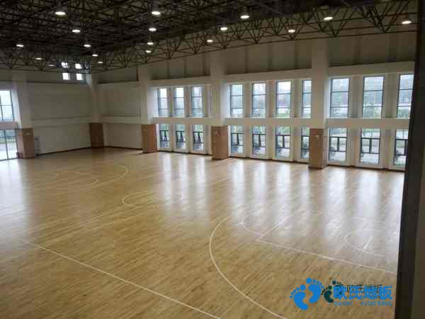 學(xué)?；@球場木地板木紋