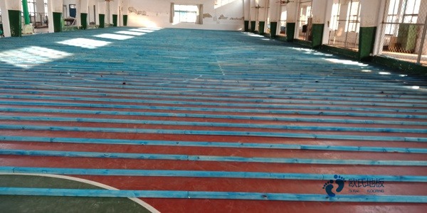 25厚運(yùn)動木地板檢測