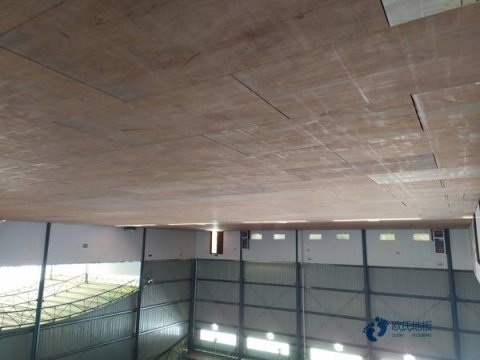 大學(xué)體育地板施工方案